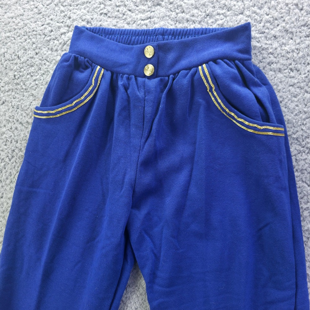 Vintage Carters Kids 6X Ship To Shore Nautical Sweatshirt Pants Set Blue White - Picture 10 of 13